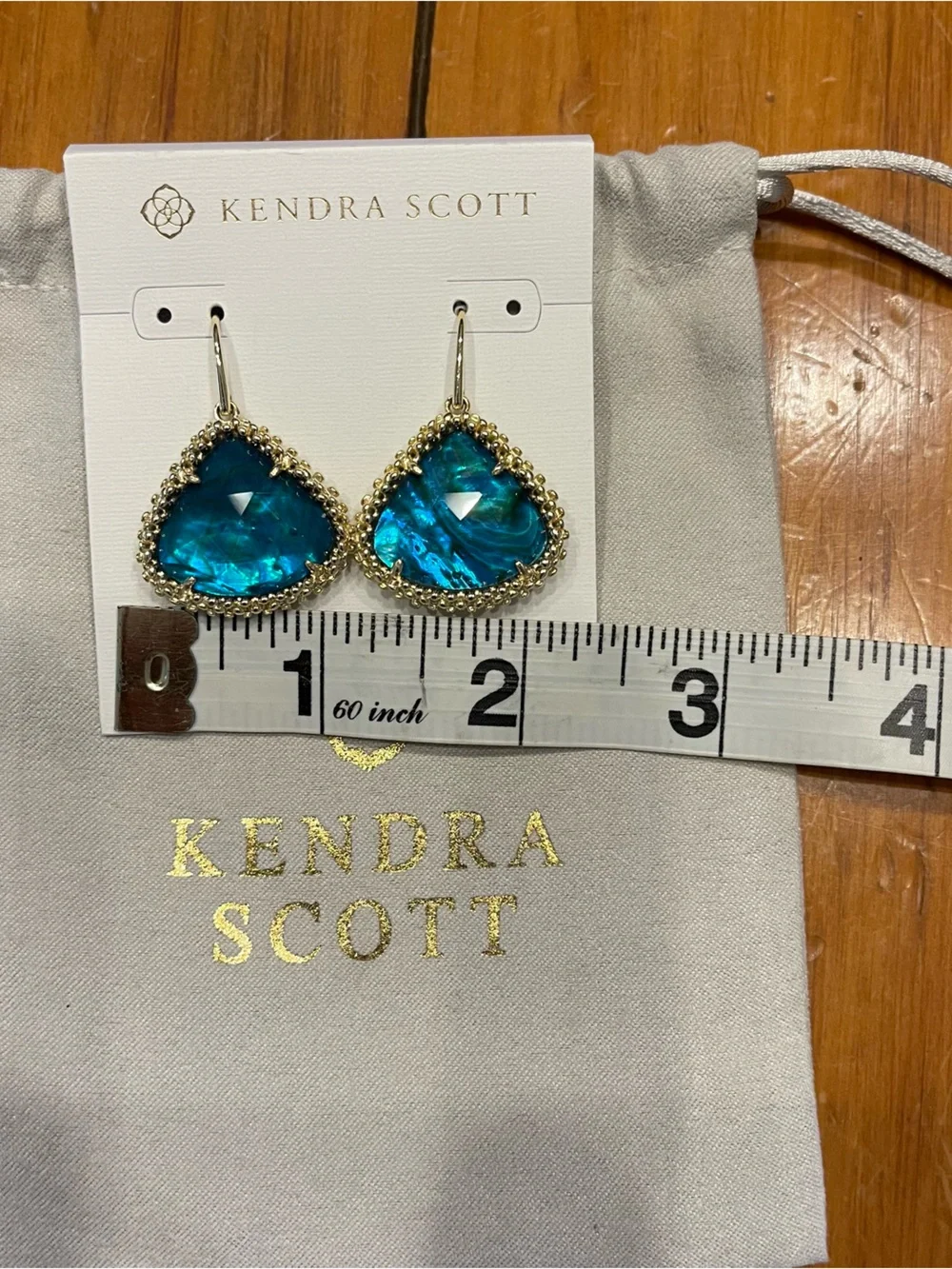 Kendra Scott Framed Kendall Large Drop Earrings